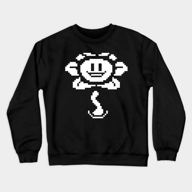 Undertale - Flowey Crewneck Sweatshirt by ThriveOnChaos